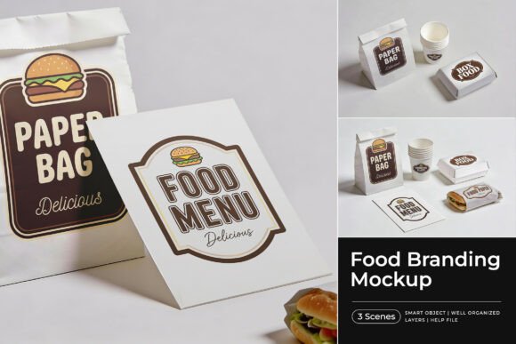 Download Food Branding Mockup - Mockup Collection