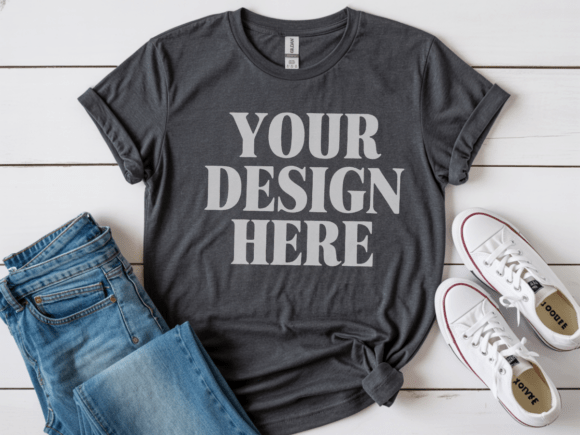 Download Gildan 64000 Flat Lay Tshirt Mockup 34 - Mockup Collection