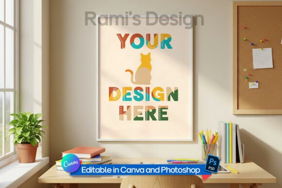 Download School Poster Mockup - Mockup Collection