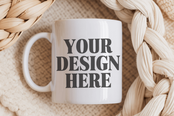 Download 11oz White Christmas Mug Mockup 20 - Mockup Collection