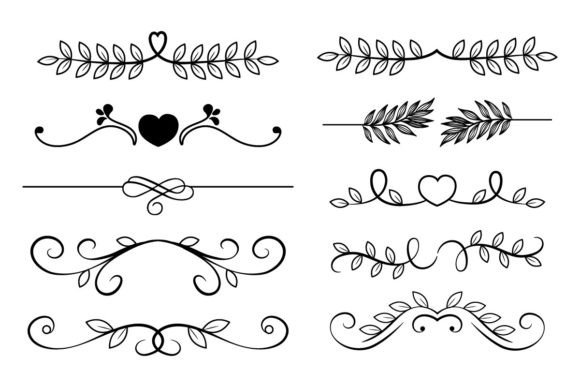 Download Flourish, Swoosh, Wedding Decorative - Premium Bundle