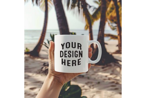 Download Girl Holding Mug Mockup - Mockup Collection