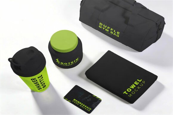 Download Gym Branding Mockup - Mockup Collection