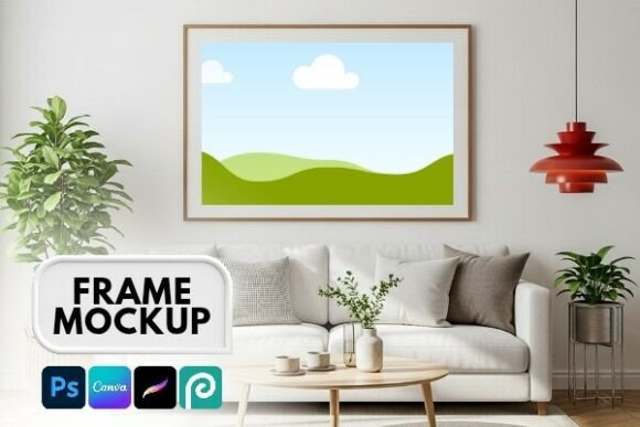 Download Canva &amp; PSD Frame Mockup Poster - Mockup Collection